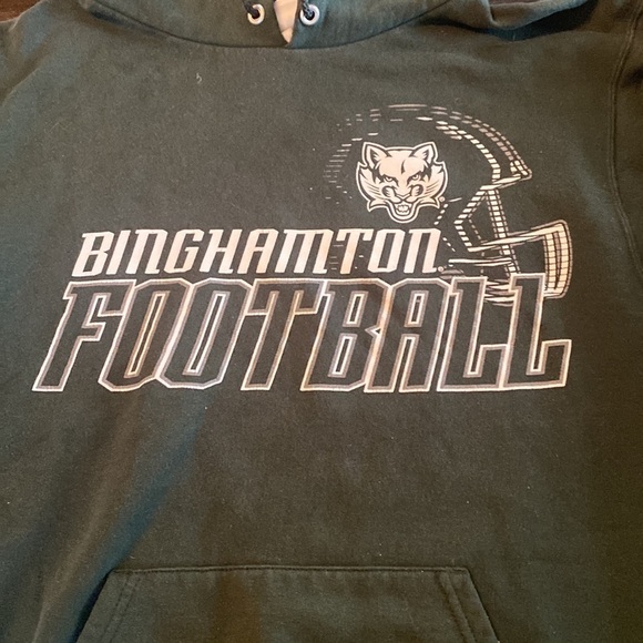 Champion Women’s Binghamton Size Small Green Hoodie - Picture 3 of 7